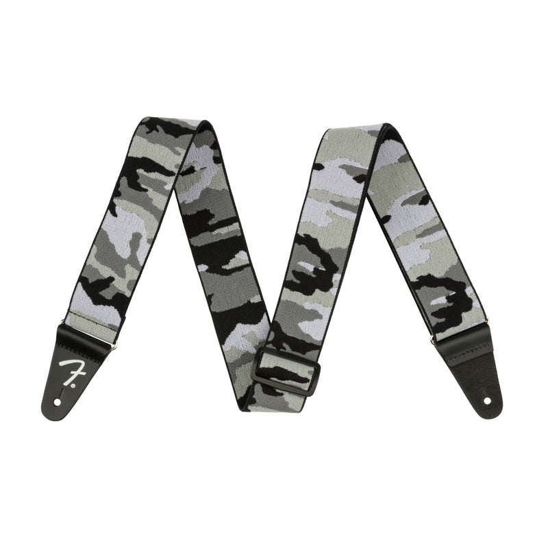 Fender WeighLess Camo Strap, 2" - Woodland