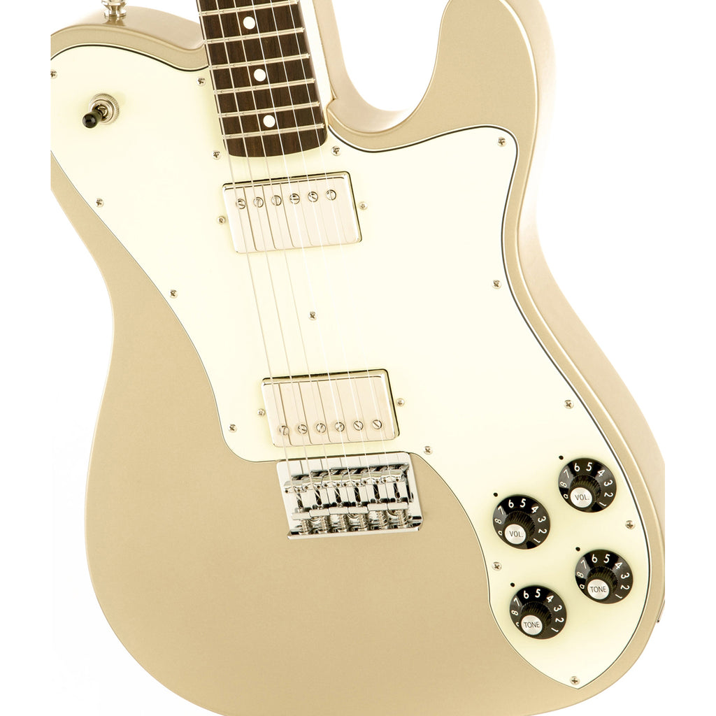 Fender Chris Shiflett Signature Telecaster Deluxe Rosewood Fingerboard - Shoreline Gold