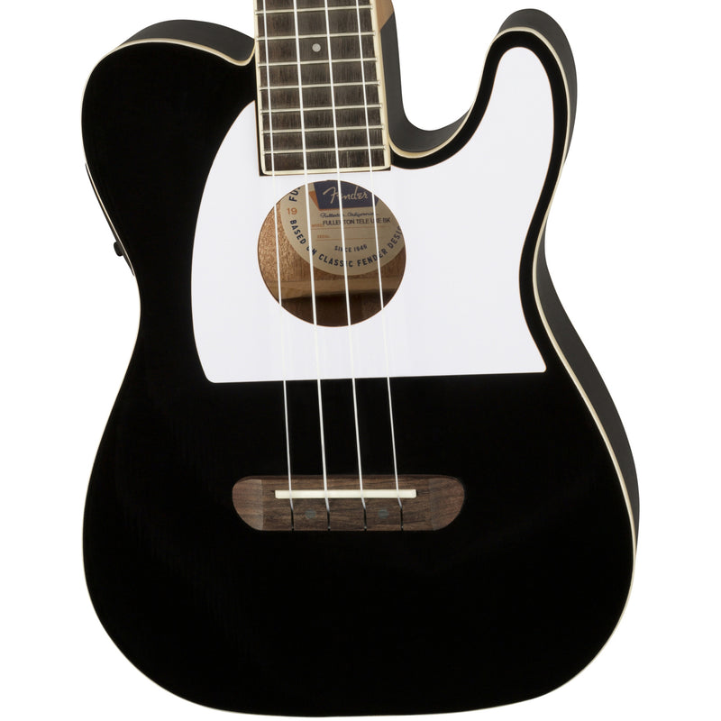 Fender Fullerton Tele Concert Ukulele - Black