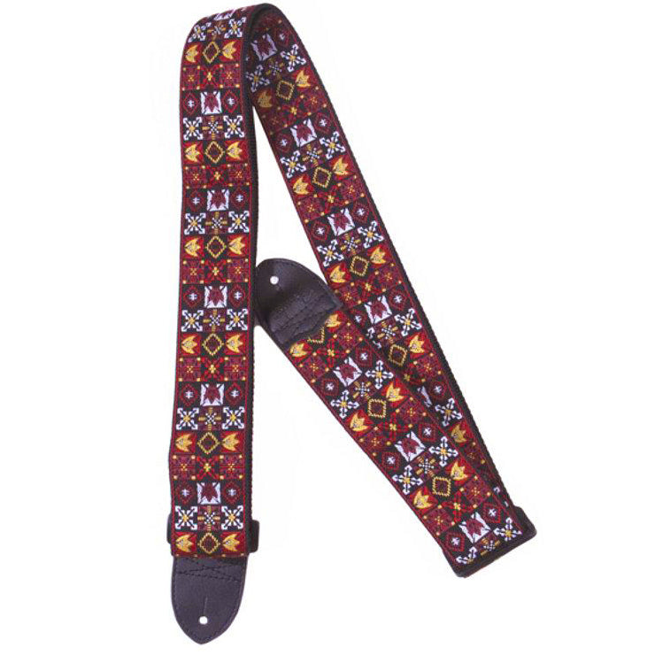 Fender 2" Hoot Wvn Strap, Red