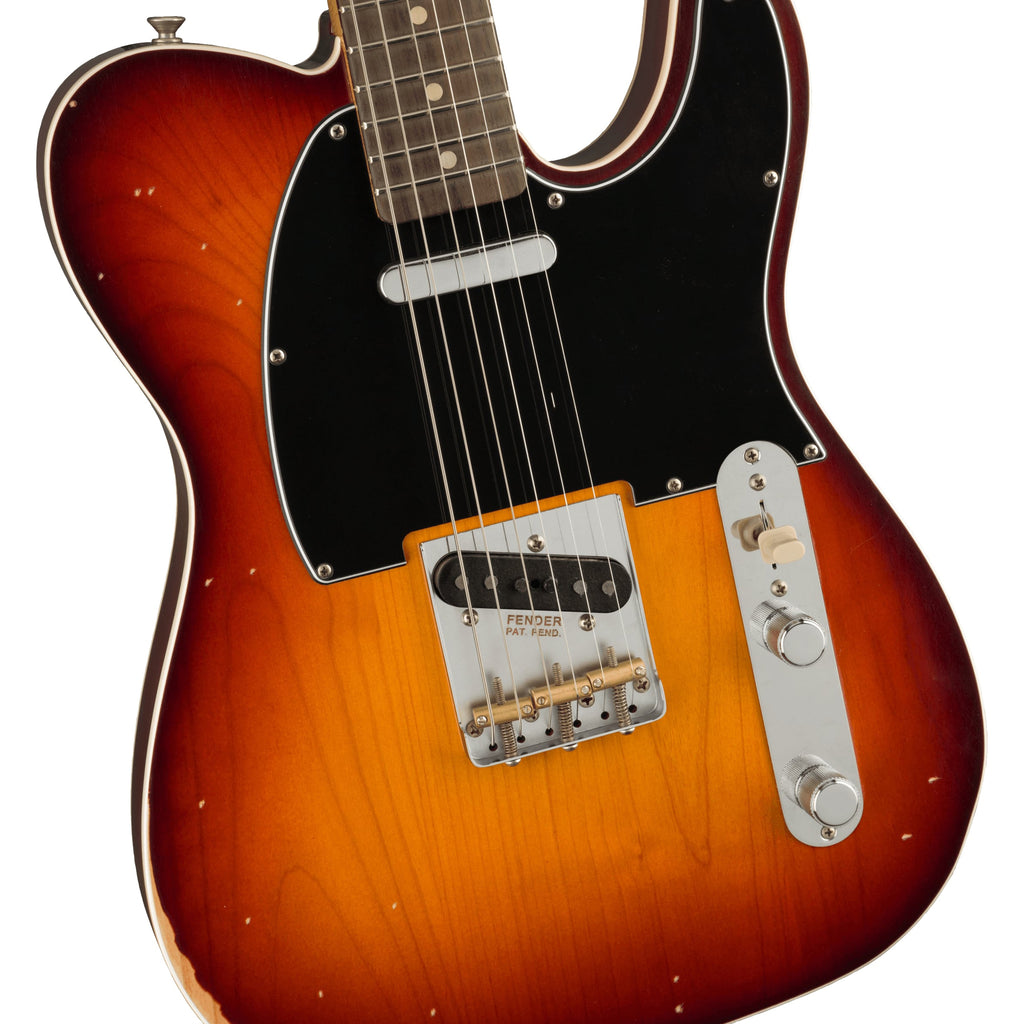 Fender Jason Isbell Signature Custom Road Worn Telecaster - 3-color Chocolate Burst