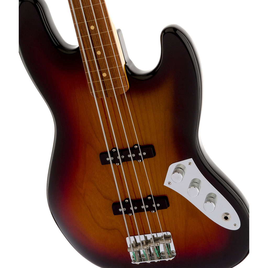Fender Jaco Pastorius Signature Fretless 4-String Jazz Bass - 3-Color Sunburst