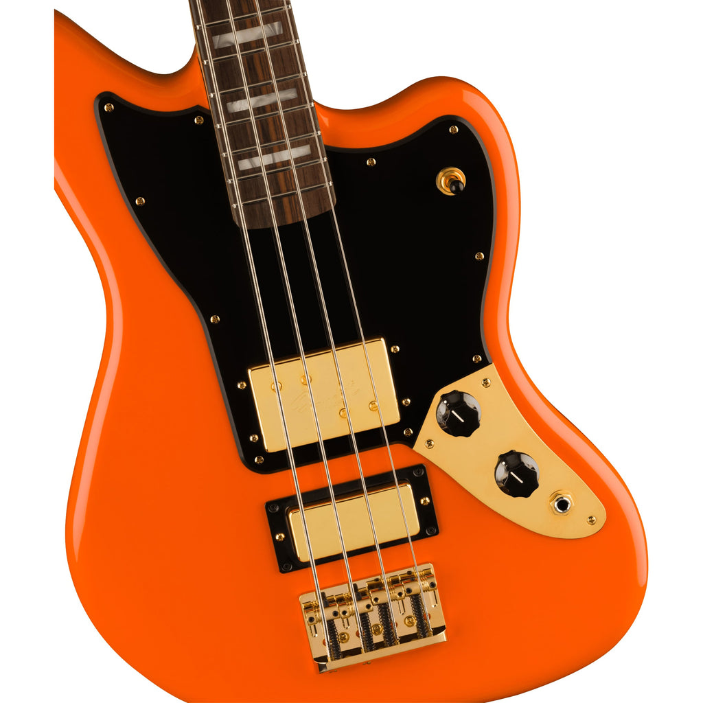 Fender Limited Edition Mike Kerr Jaguar Bass 30" Scale Length - Tiger's Blood Orange