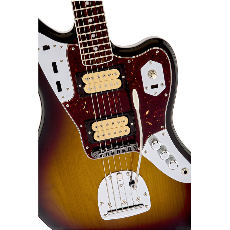 Fender Kurt Cobain Signature Jaguar Guitar Rosewood Fingerboard w/ Dimarzio Pickups - 3-Color Sunburst
