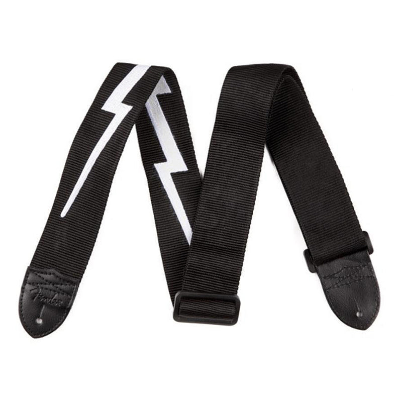 Fender 2" Nyl LitnBolt Strp Bk