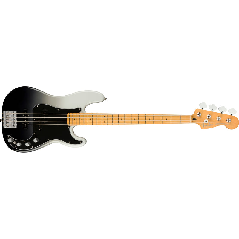 Fender Player Plus Active Precision 4-String Bass Guitar Maple Fingerboard - Silver Smoke