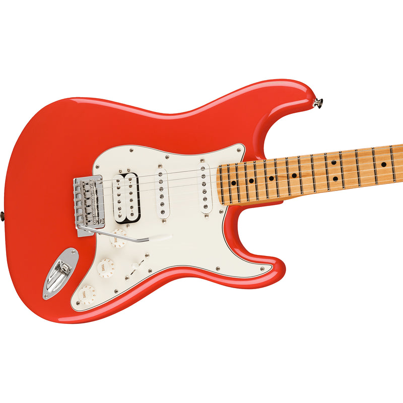 Fender Limited Edition Player Stratocaster HSS - Fiesta Red with Matching Headstock