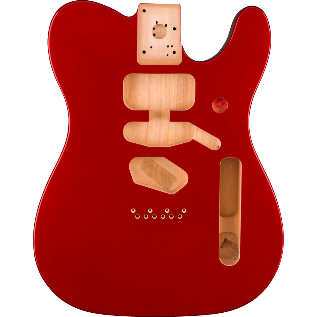 Fender Deluxe Series Telecaster SSH Alder Body Modern Bridge Mount, Candy Apple Red