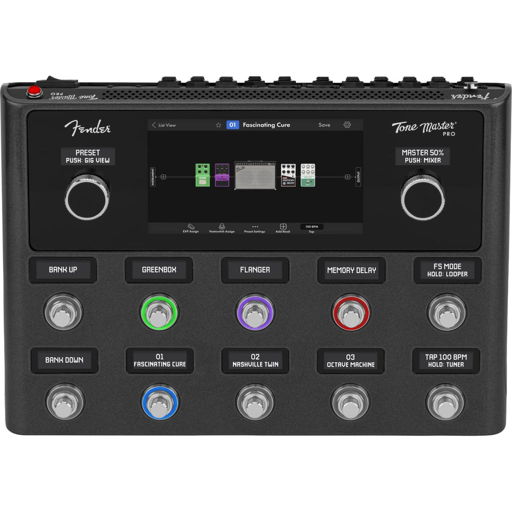 Fender Tone Master Pro Multi-Effects Modeling Guitar Workstation