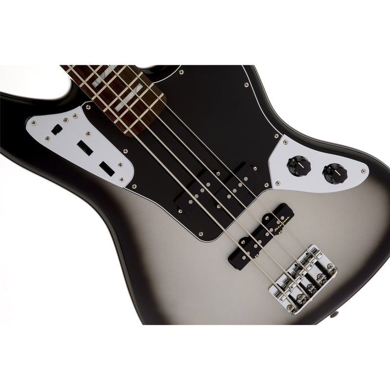Fender Troy Sanders Mastodon Jaguar Bass - Silverburst w/ Rosewood Fingerboard
