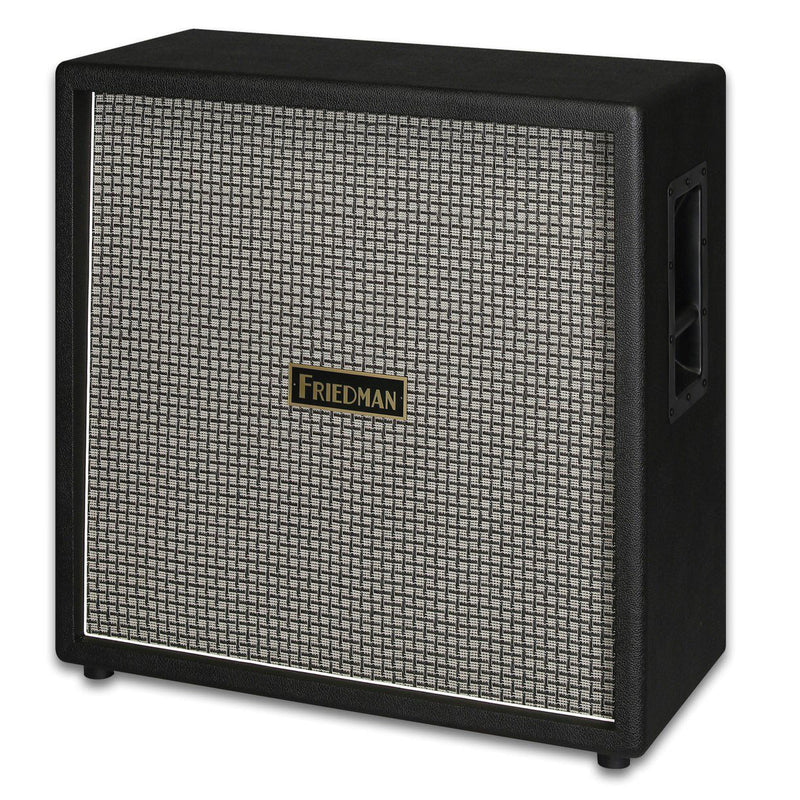 Friedman 4x12” Closed-Back Cabinet - 2 x Vintage 30 & 2 x Greenback Speakers - Checkered Grille Cloth