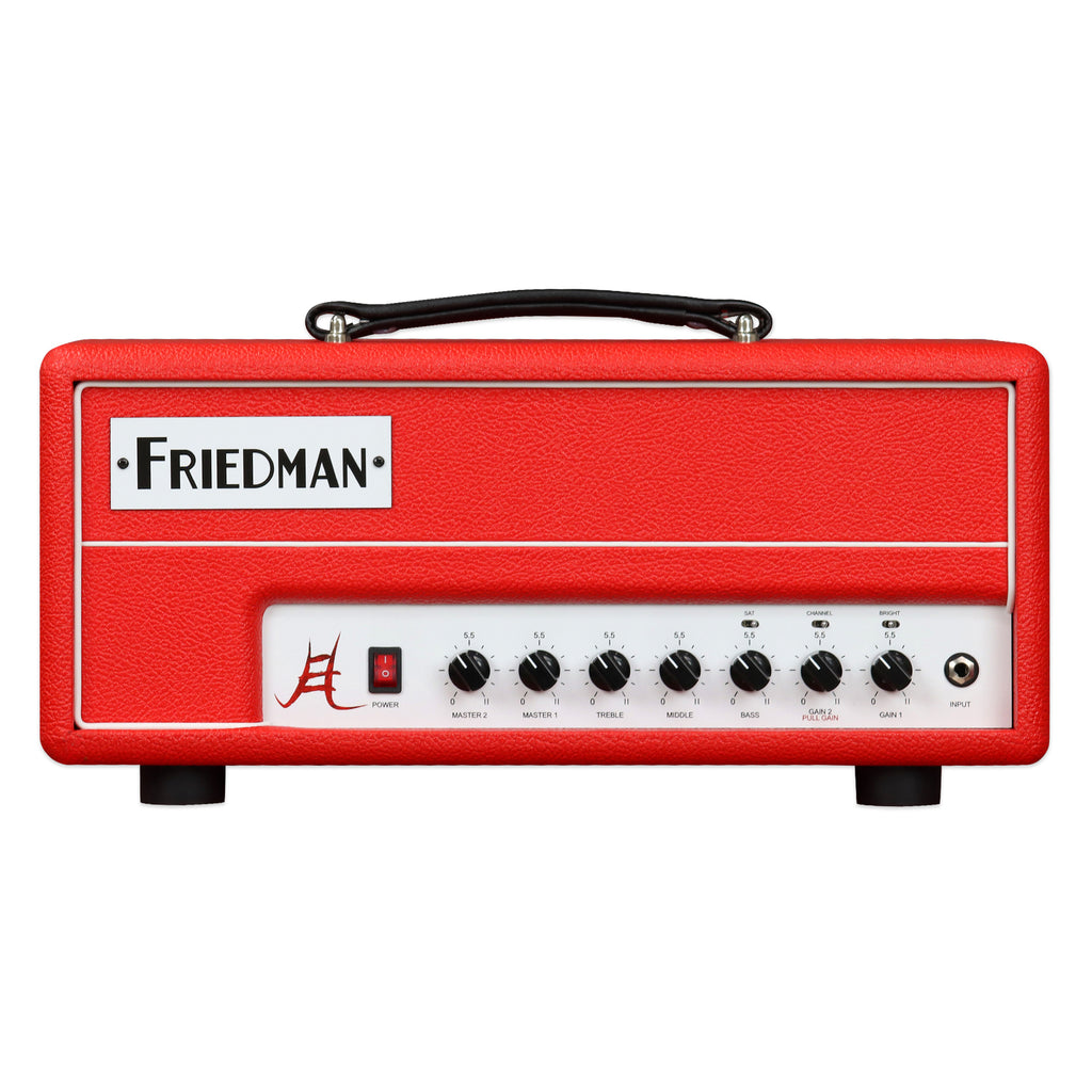 Friedman JEL-20 Jake E Lee Signature 20 Watt Tube Guitar Amplifier Head - Red