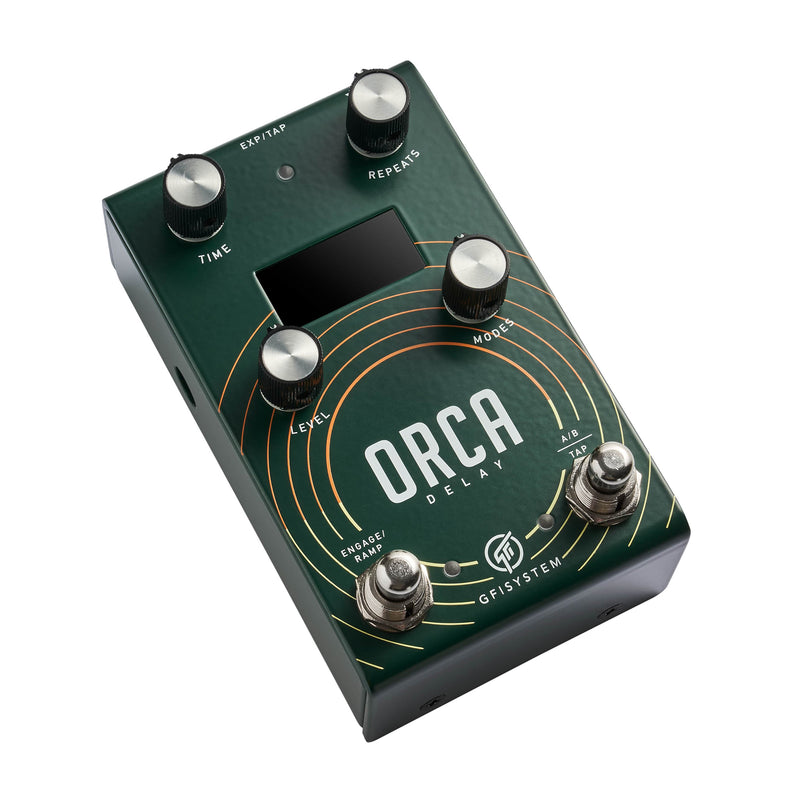 ogre delay pedal GFI System Orca Stereo Delay – Motor City Guitar