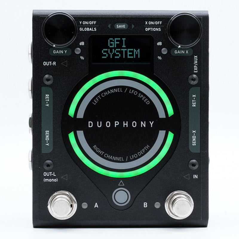 GFI System Duophony Advanced Parallel Signal Blender Pedal