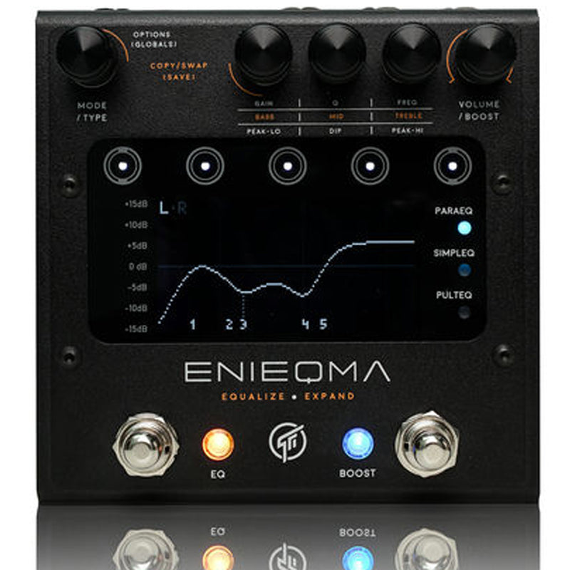GFI System Enieqma Dual Channel Multi-Band EQ & Boost Pedal