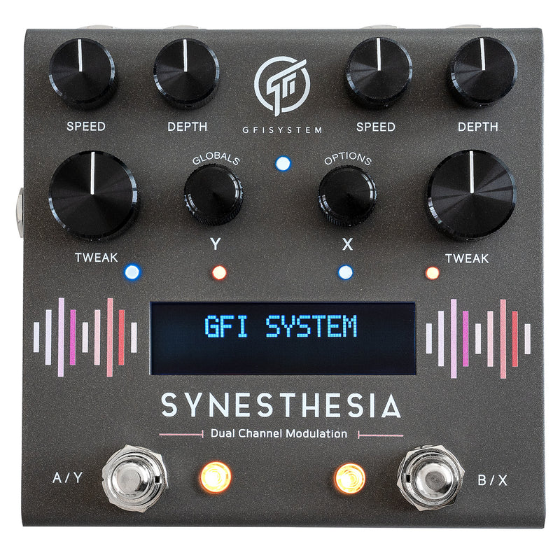 GFI System Synesthesia Dual Channel Modulation Pedal