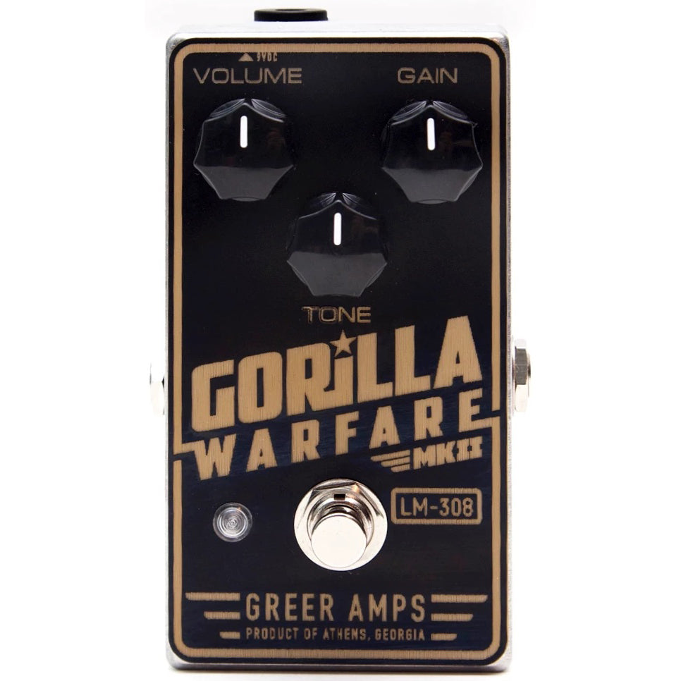 Greer Gorilla Warfare MKII LM-308 Distortion Pedal