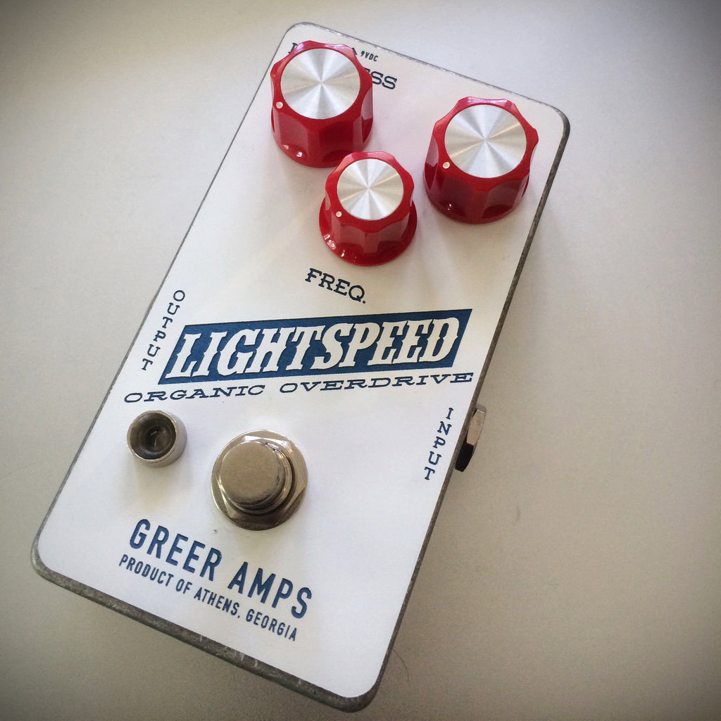 Greer Lightspeed Organic Overdrive Pedal - America