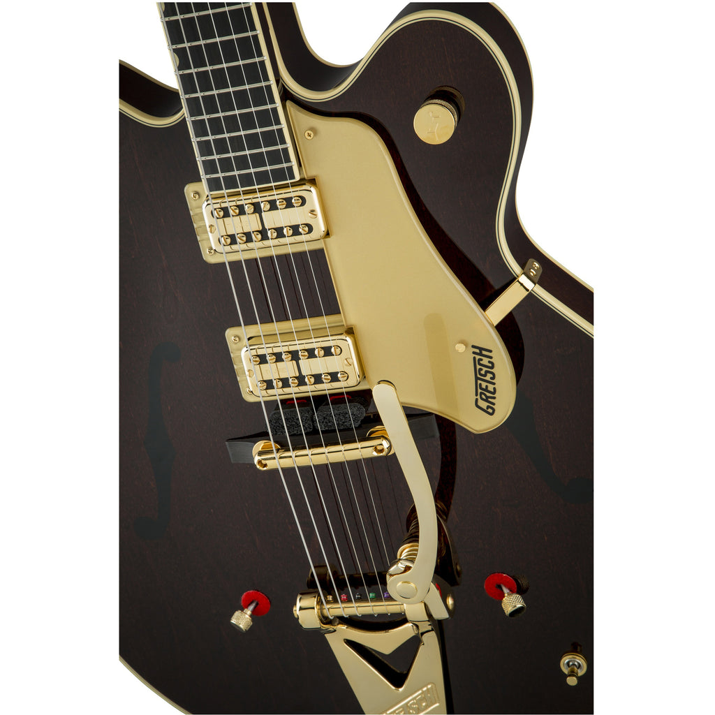 Gretsch G6122T-62 Vintage Select Edition '62 Chet Atkins Country Gentleman Hollow Body with Bigsby, TV Jones, Walnut Stain