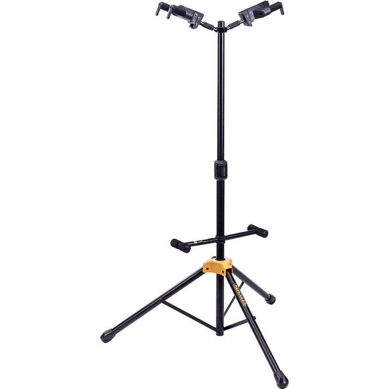 Hercules GS422B PLUS Series Universal AutoGrip Duo Guitar Stand w/Foldable Backrests