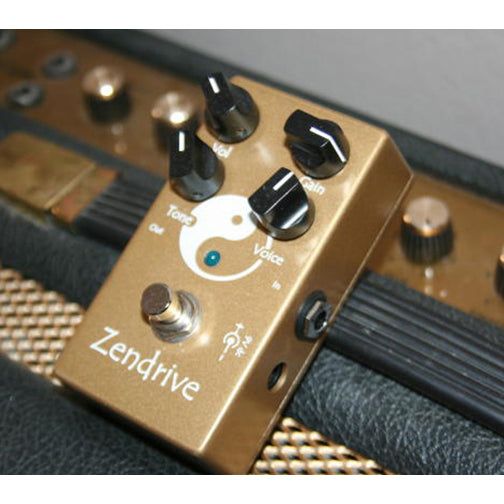 zendrive guitar pedal Hermida Zendrive Gold OD – Motor City Guitar