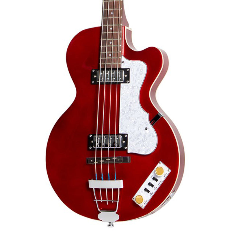 Hofner Ignition Series Club Bass Metallic Red