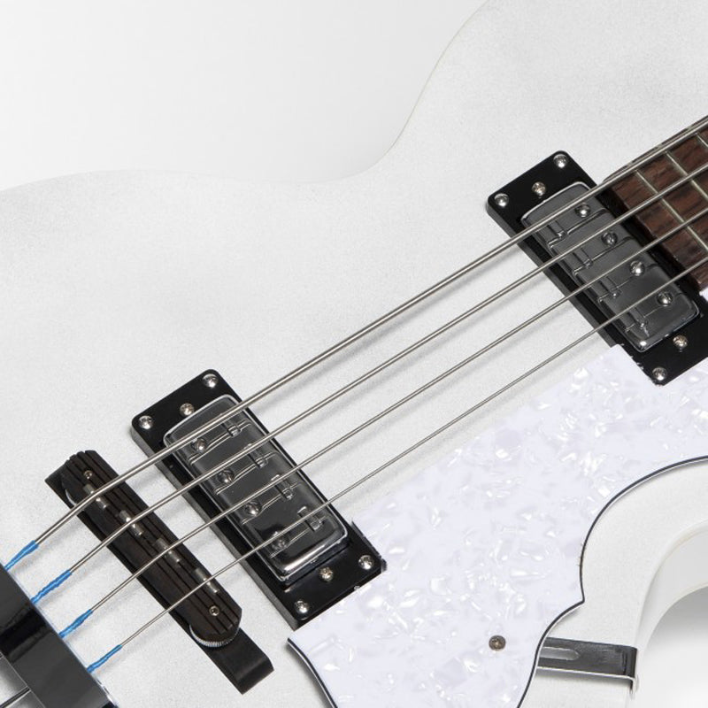 Hofner Ignition Series Club Bass Pearl White
