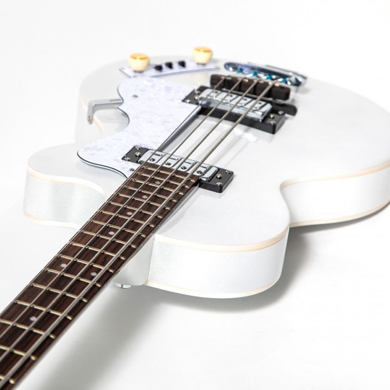 Hofner Ignition Series Club Bass Pearl White