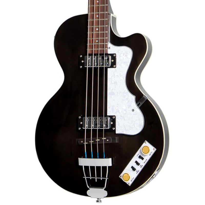 Hofner Ignition Series Club Bass Transparent Black