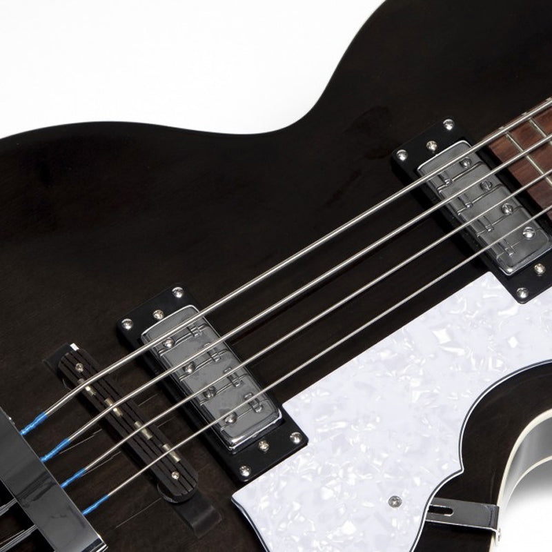 Hofner Ignition Series Club Bass Transparent Black