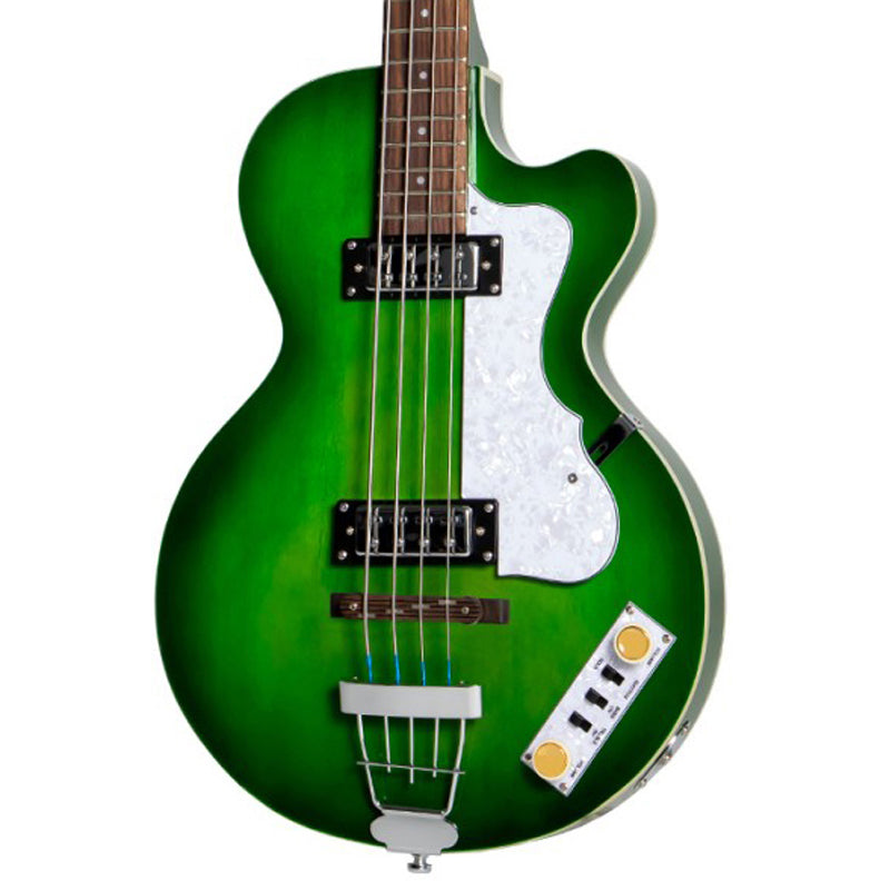 Hofner Ignition Series Club Bass 70s Green Burst