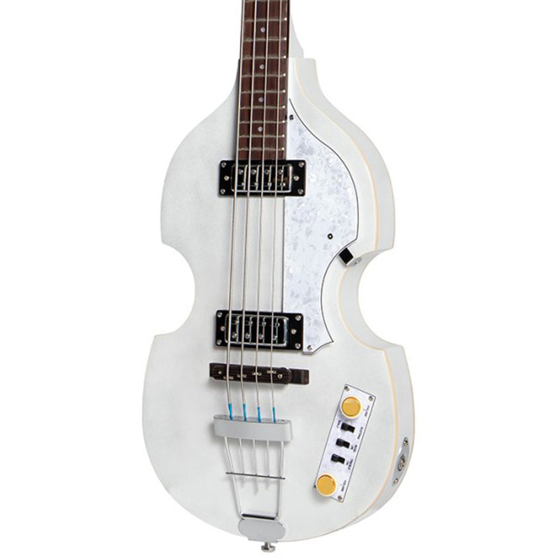 Hofner Ignition Series Violin Bass Pearl White