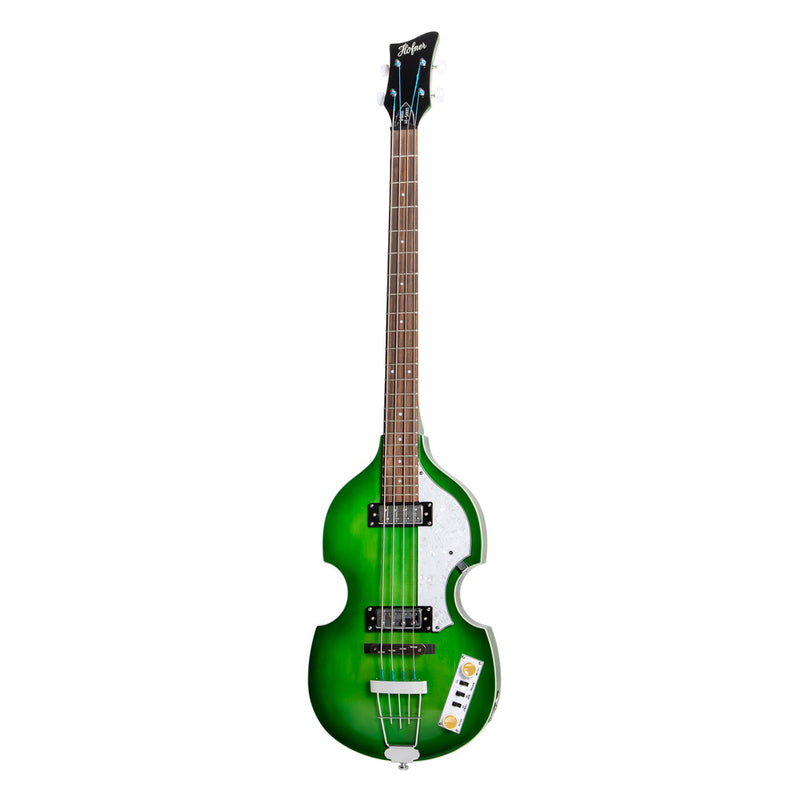 Hofner Ignition Series Violin Bass 70s Green Burst