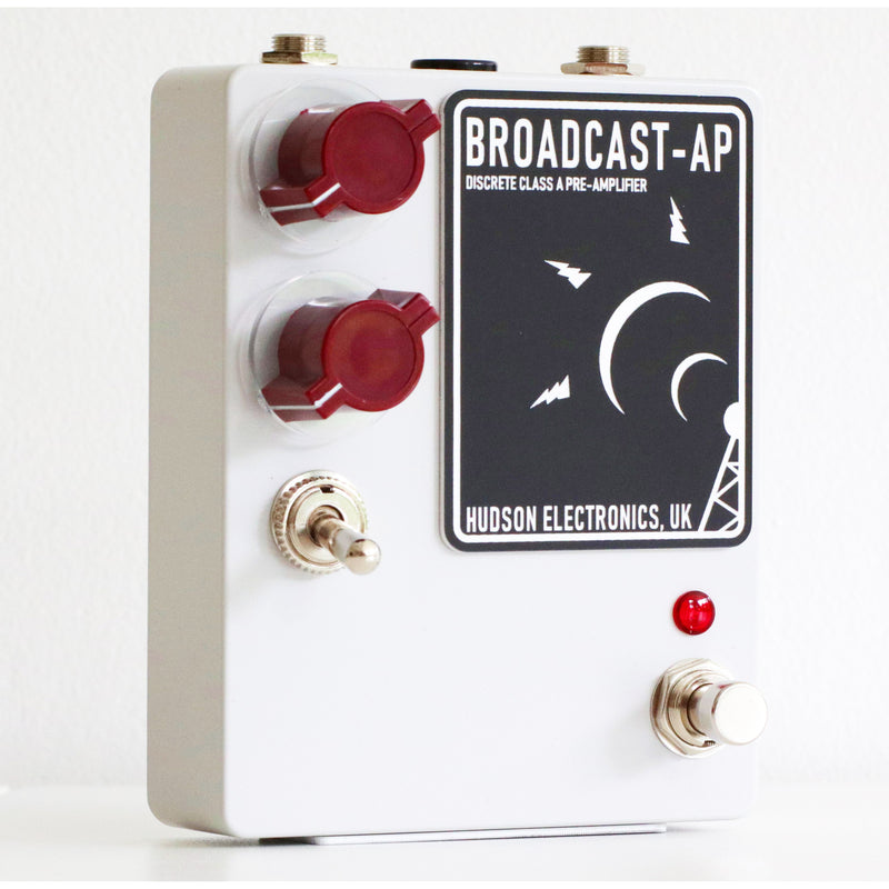 Hudson Electronics Broadcast-AP Ariel Posen Discrete Class-A Pre-Amplifier Pedal