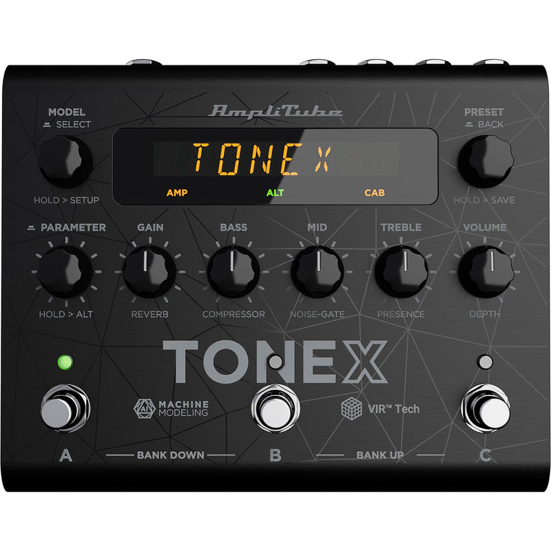 IK Multimedia Amplitube TONEX Amplifier/Cabinet/Effects Modeler Pedal
