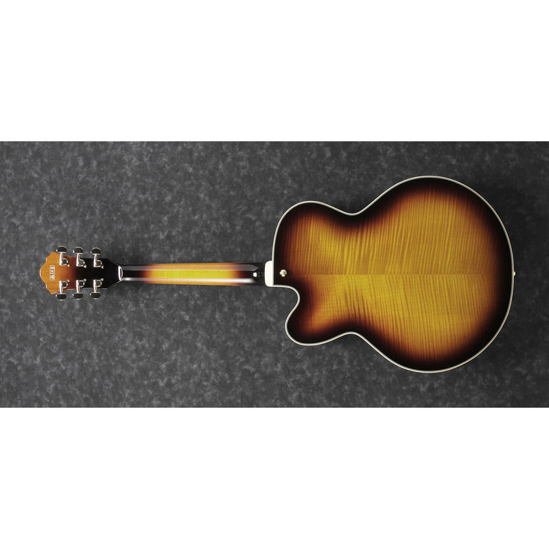Ibanez AF95FMAYS AF Artcore Expressionist Guitar - Antique Yellow Sunburst