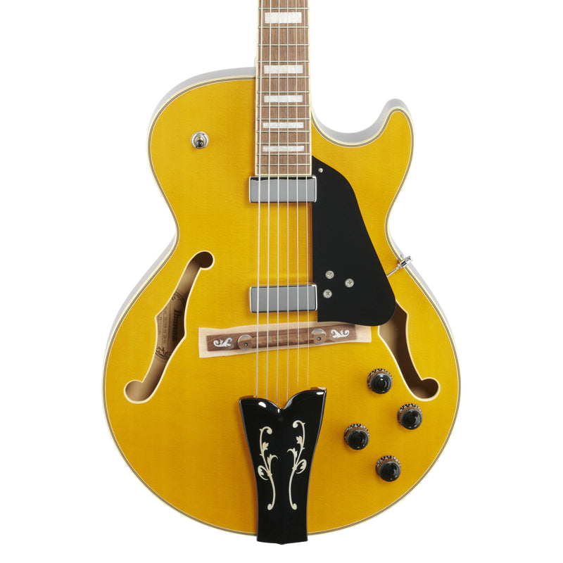 Ibanez GB10EMAA George Benson Signature Hollow Body Guitar - Antique Amber