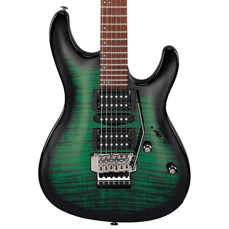 Ibanez Kiko Loureiro Signature KIKOSP3 Guitar - Trans Emerald Burst