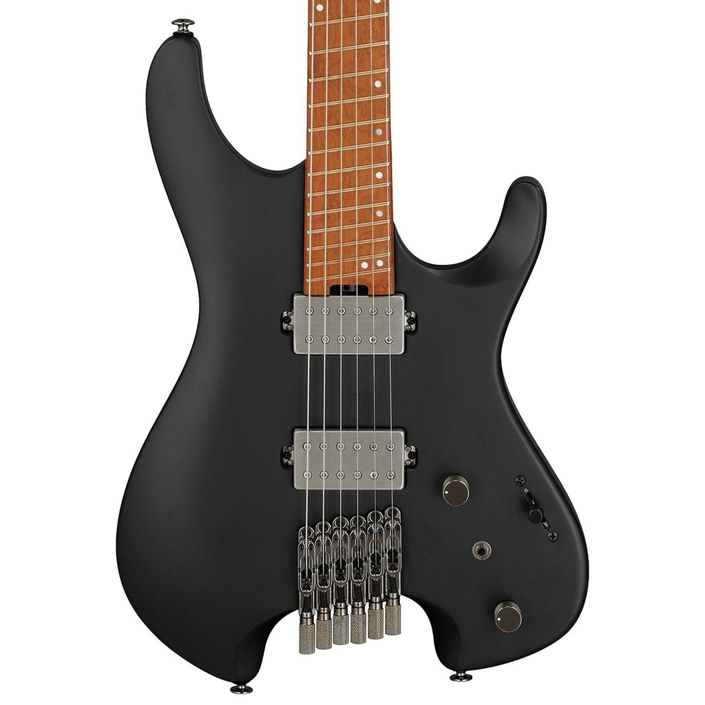 Ibanez QX52 Headless Guitar w/ Multi-Scale Neck - Flat Black