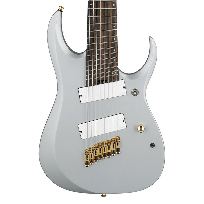 Ibanez Axe Design Lab RGDMS8 Multi-scale 8-string Guitar w/ Fishman Fluence Pickups - Classic Silver Matte