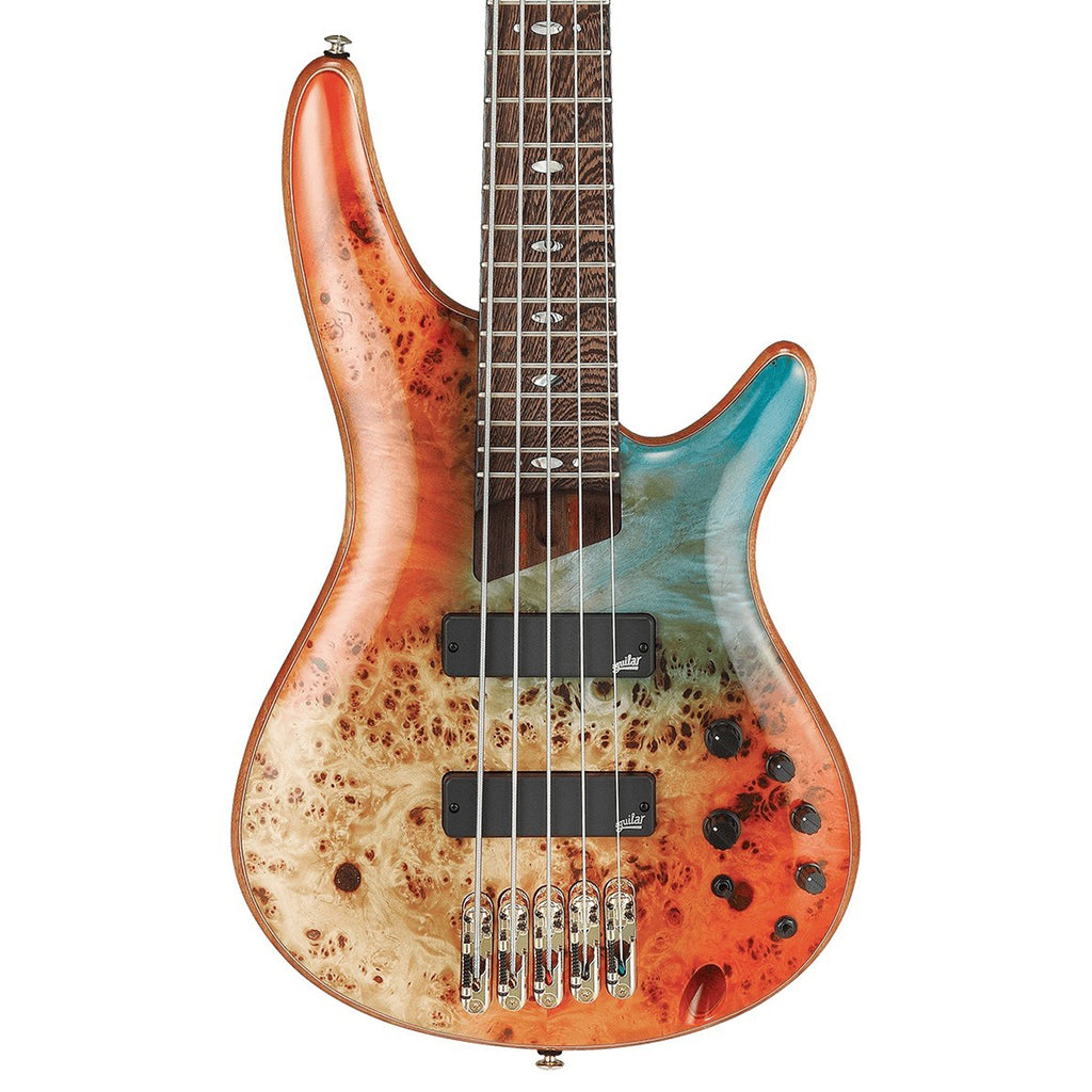 Ibanez Premium SR1605D 5-String Bass Guitar - Autumn Sunset Sky
