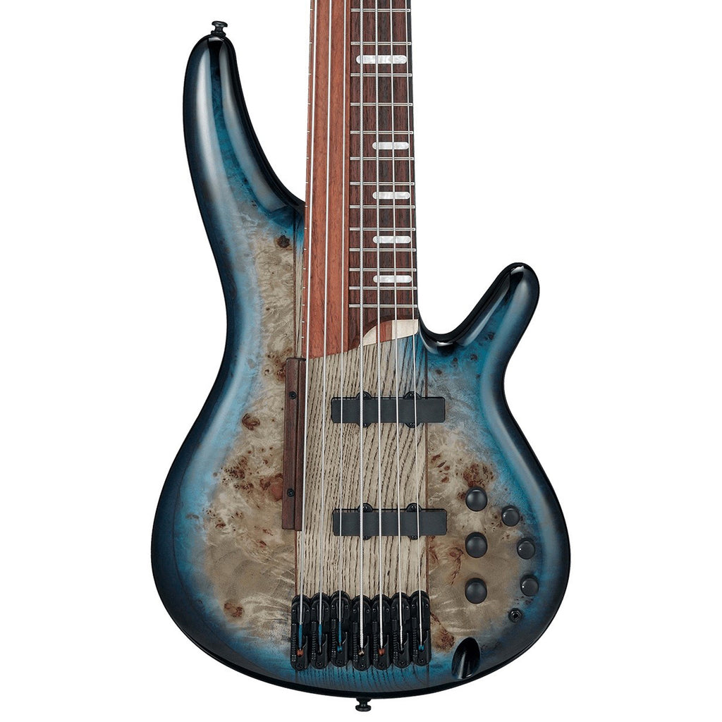 Ibanez SRAS7CBS SR Bass Workshop 7str Electric Bass w/Case - Cosmic Blue Starburst