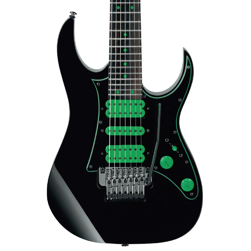 Ibanez UV70P Steve Vai Signature Premium 7-string Guitar w/ Dimarzio Pickups and a Gig Bag - Black