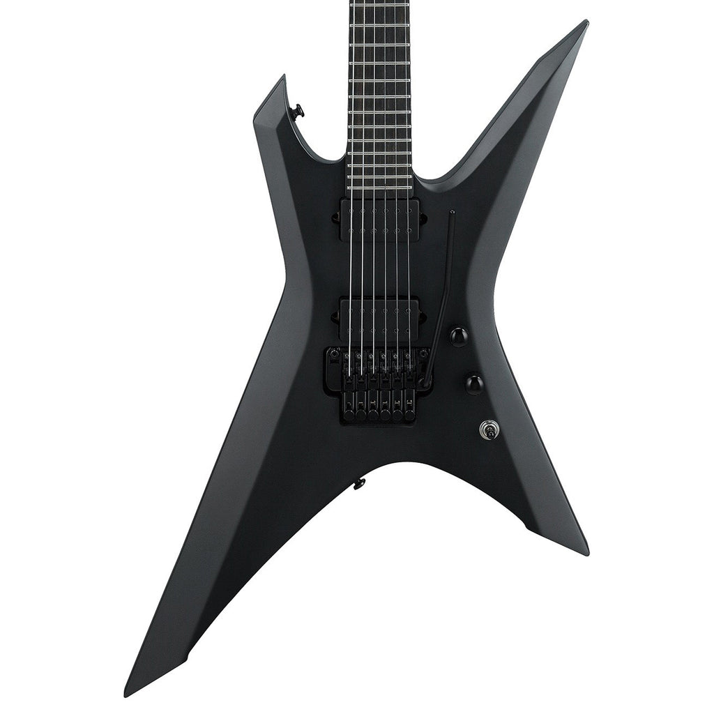 Ibanez XPTB620 Iron Label Xiphos Guitar w/ Dimarzio Pickups - Black Flat