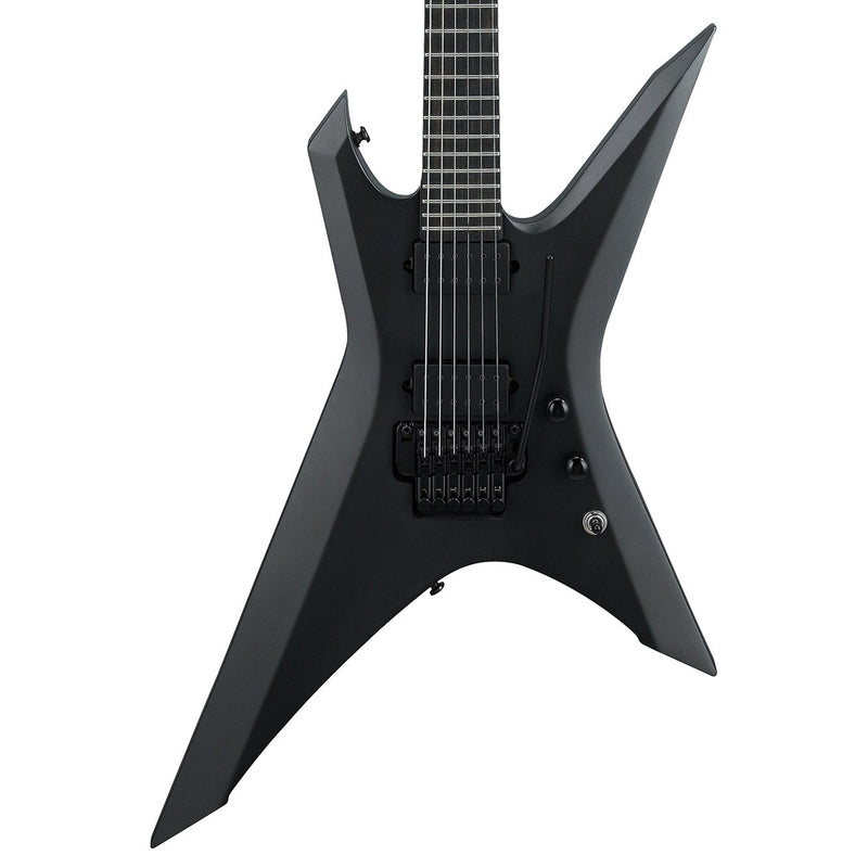 Ibanez XPTB620 Iron Label Xiphos Guitar w/ Dimarzio Pickups - Black Flat