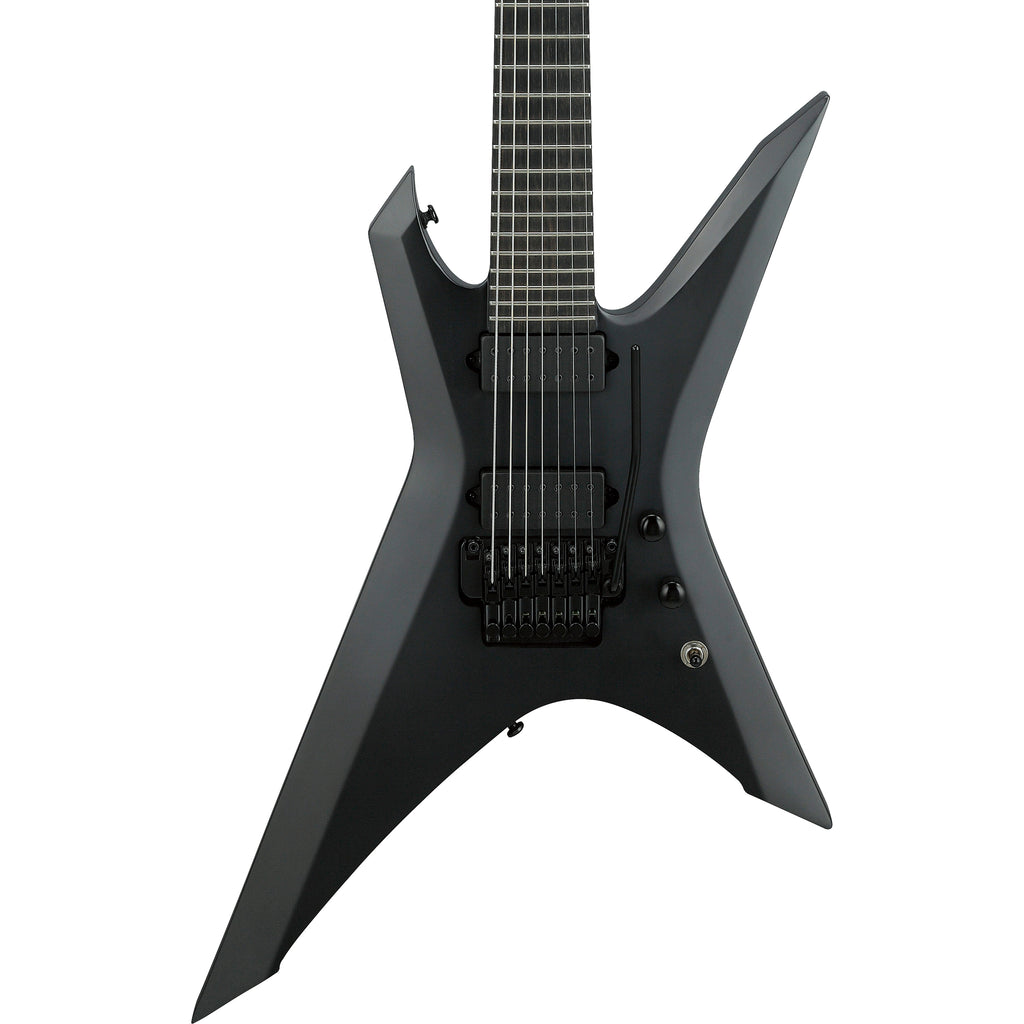 Ibanez XPTB720BKF Xiphos Iron Label 7-String Electric Guitar w/Bag - Black Flat