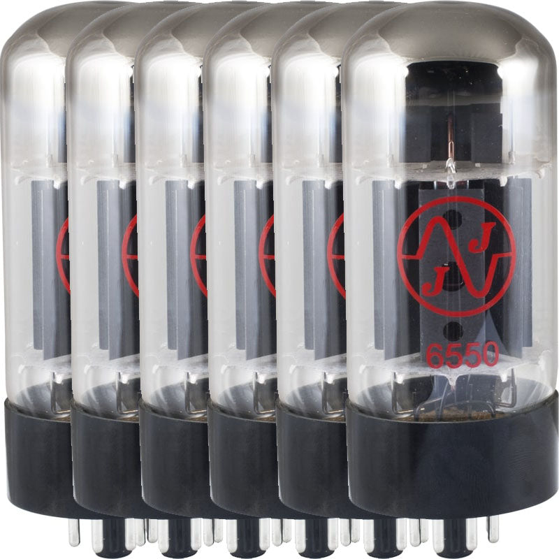 JJ 6550 Apex Matched Sextet Power Amp Tubes