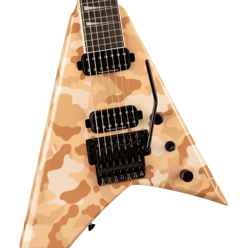Jackson Concept Series Rhoads RR24-7 7-String w/ Seymour Duncan Pickups & Foam Core Case - Desert Camo