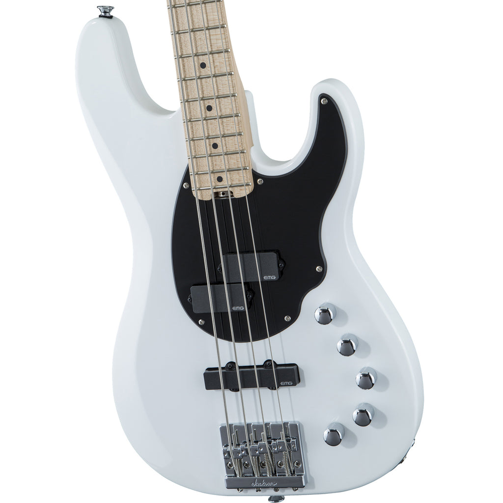 Jackson X Series David Ellefson Signature Concert Bass CBXM IV - Snow White