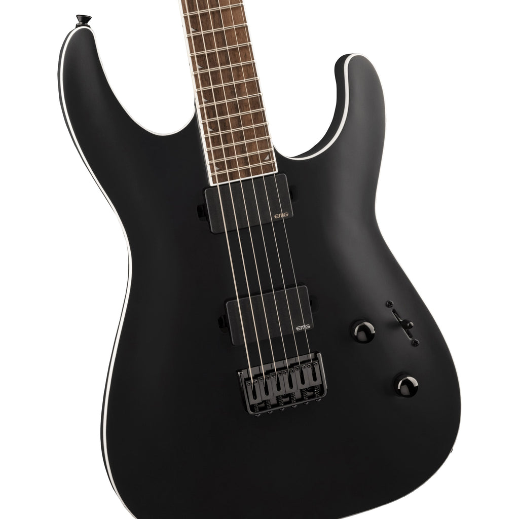 Jackson X Series Soloist SLA6 DX Baritone Guitar - Satin Black